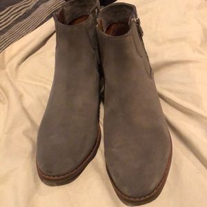 Gray COACH gorgeous suede boots!